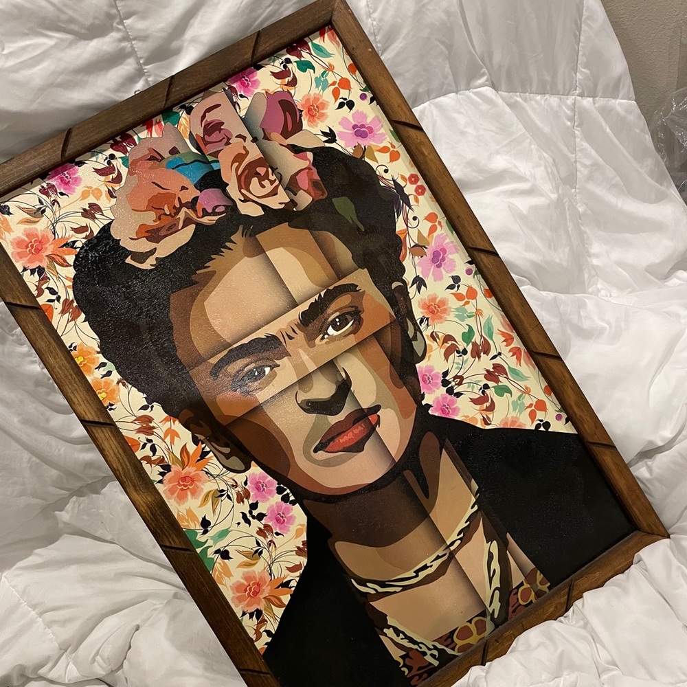 Frida Kahlo Painted Portrait🌹